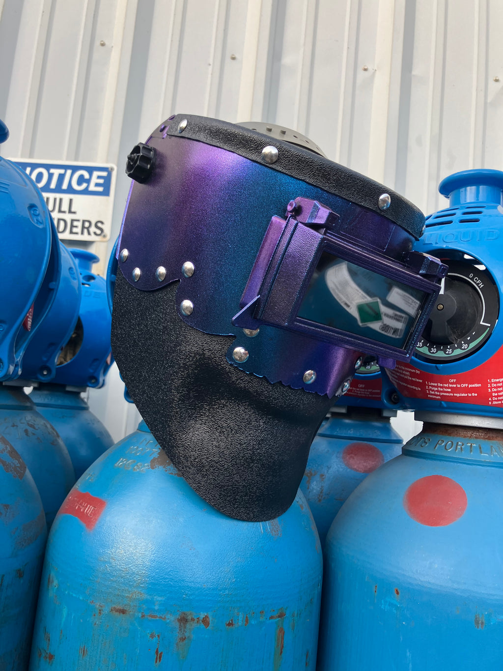 Custom Chopped Welding hood
