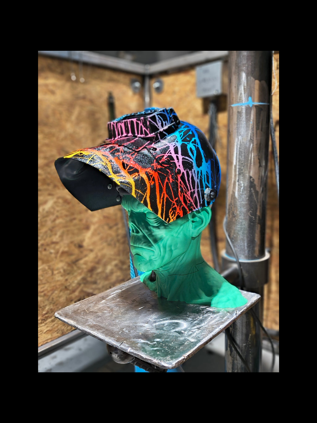 Custom Chopped Welding hood