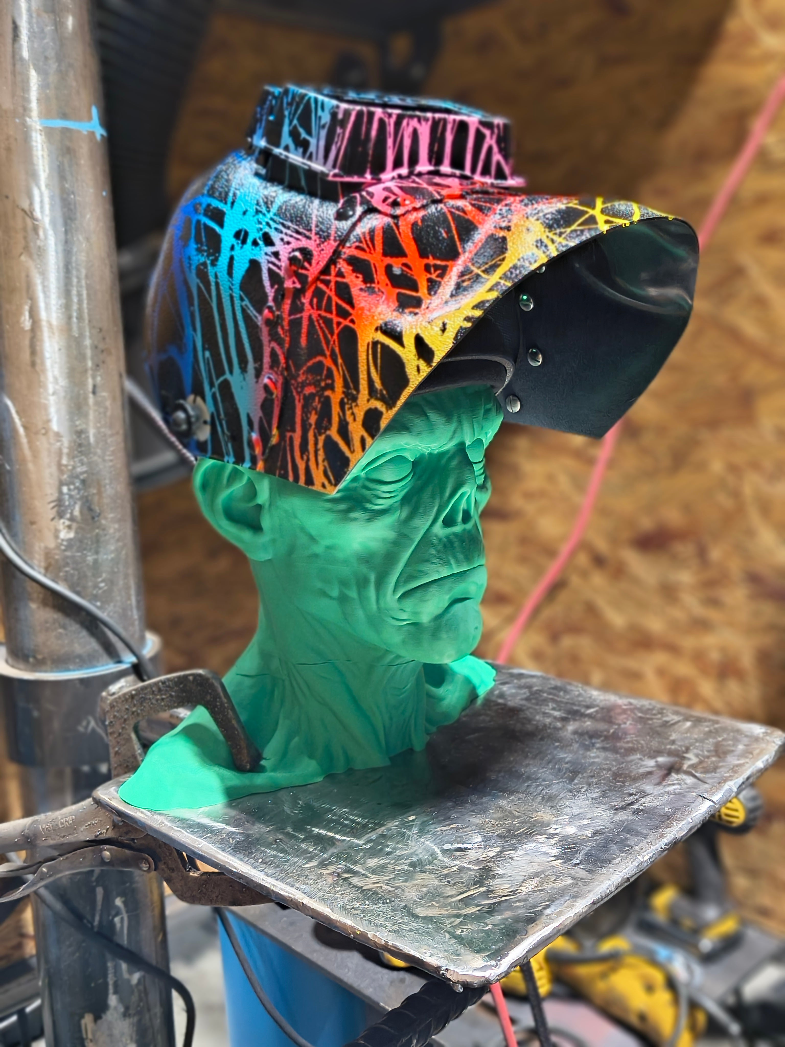 Custom Chopped Welding hood