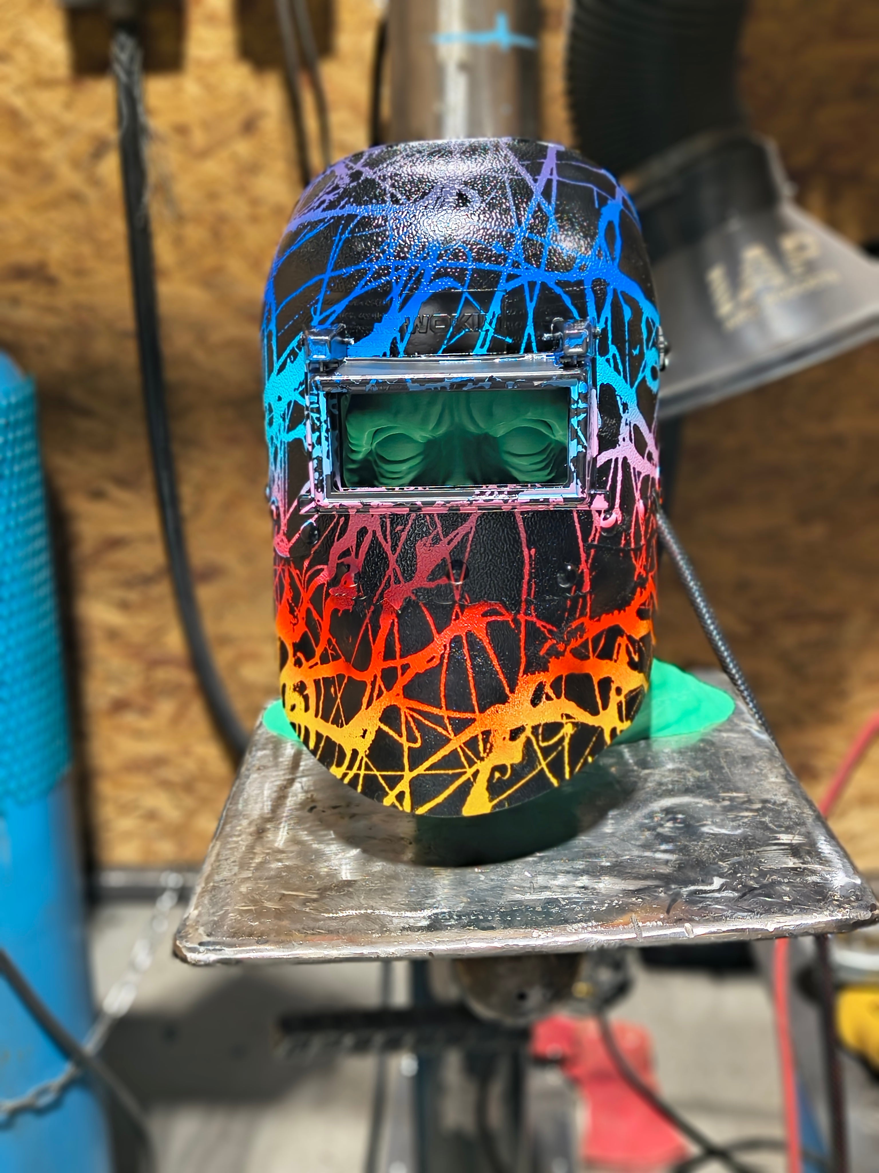 Custom Chopped Welding hood