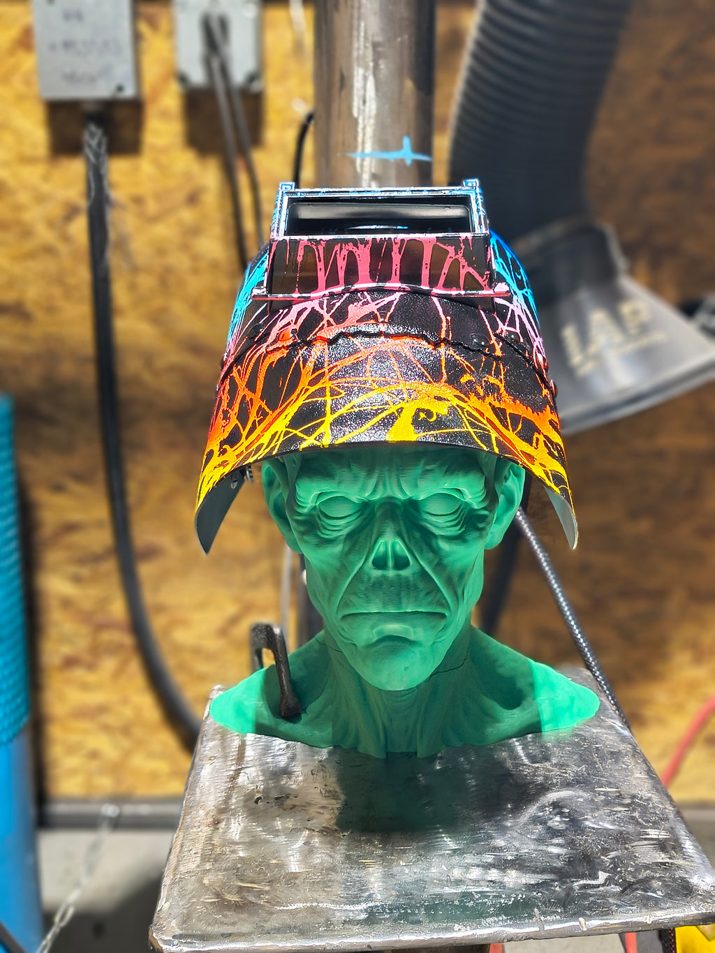 Custom Chopped Welding hood
