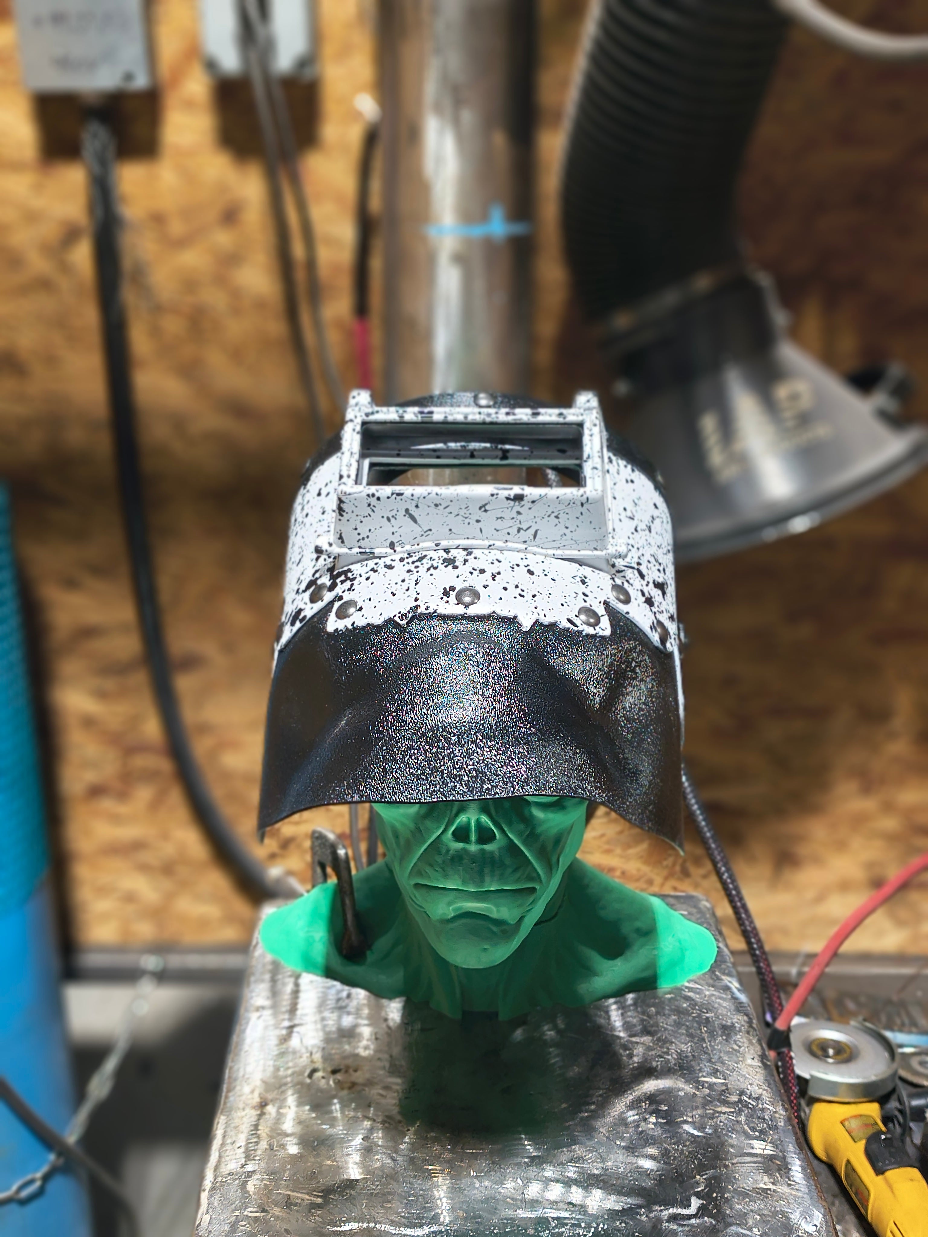 Custom Chopped Welding hood